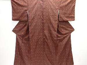 花菱模様織出し西陣お召着物